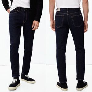 Everlane The Cotton Slim Fit Jean High Rise Dark Indigo Men's 40x34 NWT